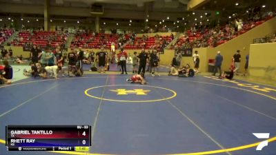 53 lbs Round 2 - Gabriel Tantillo, TX vs Rhett Ray, KS