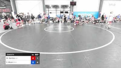 45 kg Consi Of 4 - Michael Santos, Integrity Wrestling Club vs Carson Blum, Michigan Grapplers