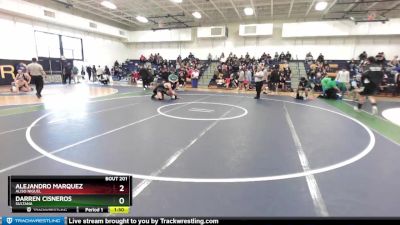 195 lbs Champ. Round 1 - Alejandro Marquez, Aliso Niguel vs Darren Cisneros, Sultana