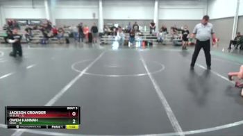 88 lbs Round 3 (4 Team) - Jackson Crowder, VA Elite vs Owen Hannah, SMWC