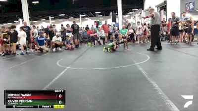 48 lbs Round 3 (4 Team) - Xaiver Felician, Scorpions vs Dominic Warn, Mat Troopers