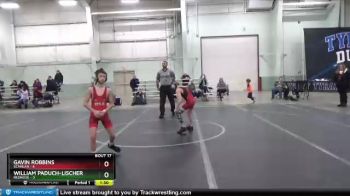 76 lbs Round 5 (8 Team) - Gavin Robbins, Scanlan vs William Paduch-Lischer, Rednose