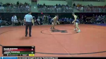 170 lbs Round 1 (3 Team) - Blane Boehmer, Bennington vs Jaeden Thompson, Norfolk