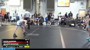 88 lbs Round 3 - Brandon Bickerton, POWA vs Austin Guerrieri, Diamond Fish