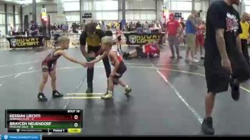 47 lbs Round 4 (6 Team) - Kessiah Liechti, Nebraska Elite vs Braycen Neuendorf, Missouri Gold
