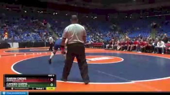 285 lbs Semis & 1st Wrestleback (8 Team) - Camden Harms, Mahomet (M.-Seymour) vs Garvin Crews, Deerfield (H.S.)