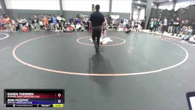 87 lbs Quarterfinal - Damen Therrien, Bonners Ferry Wrestling Club vs Edin Musovic, Outlaw Wrestling Club