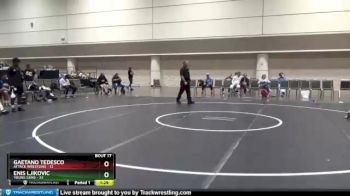 123 lbs Semis & 3rd Wb (16 Team) - Enis Ljikovic, Young Guns vs Gaetano Tedesco, Attack Wrestling