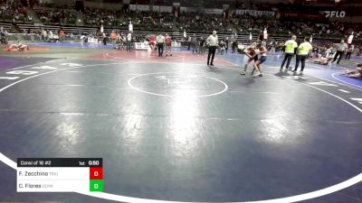 90 lbs Consi Of 16 #2 - Franco Zecchino, Triumph Wrestling Club vs Cj Flores, Olympic