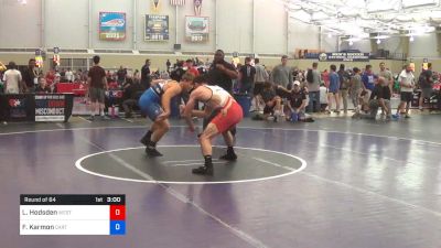 79 kg Round Of 64 - Luke Hodsden, West Point RTC vs Foster Karmon, Stanford - California RTC