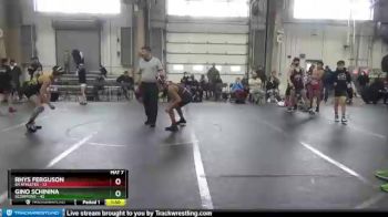 115 lbs Round 5 (6 Team) - Rhys Ferguson, 84 Athletes vs Gino Schinina, Scorpions