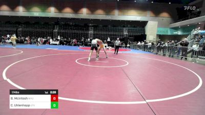 174 lbs Round Of 32 - Brett Mcintosh, Wyoming vs Caleb Uhlenhopp, Utah Valley