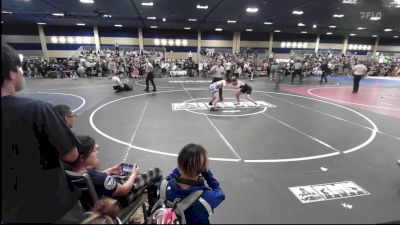 120 lbs Consi Of 32 #2 - Caleb Valenzuela, Chino WC vs Dash Ferrer, Fall Guys