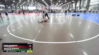 92 lbs Rd# 7- 10:45am Saturday Final Pool - Gavin Rodriquez, Nauman Green vs Nickolas Valencia, Team New Mexico
