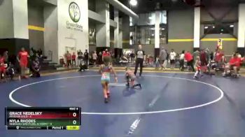 52 lbs Semis & Wb - Nyla Rhodes, Nebraska Wrestling Academy vs Grace Nedelsky, Missouri Gold