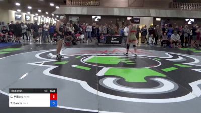 74 kg Rnd Of 64 - Charlie Millard, Askren Wrestling Academy vs Tatum Garcia, NM Bad Boyz