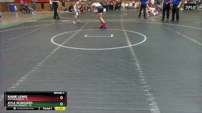 96 lbs Round 2 (4 Team) - Kyle Scavuzzo, Highland Hornets vs Kaine Lewis, Dayton Bandits