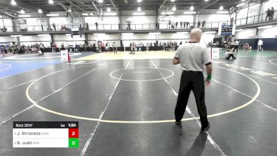 118 lbs Consi Of 8 #2 - Jake Strianese, Savage Wrestling Academy vs Brady Judd, Warwick Valley