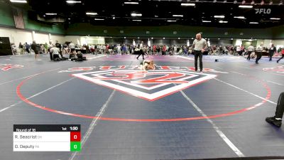 106 lbs Round Of 16 - Rylan Seacrist, OH vs Dominic Deputy, PA