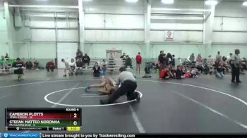 130 lbs Round 6 (8 Team) - Cameron Plotts, Terps Xtreme vs Stefan Matteo Noronha, PA Alliance Blue