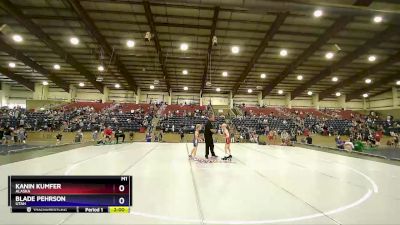 65 lbs Round 1 - Kanin Kumfer, Alaska vs Blade Pehrson, Utah