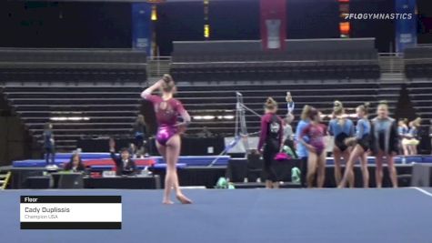 Cady Duplissis - Floor, Champion USA - 2022 Elevate the Stage Toledo presented by Promedica