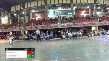 160 lbs Round 4 (8 Team) - Lathen Huntsman, North Platte vs Aden Smith, Waverly