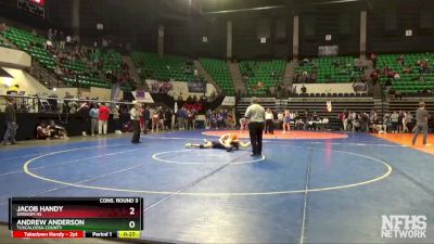 145 lbs Cons. Round 3 - Jacob Handy, Grissom Hs vs Andrew Anderson, Tuscaloosa County