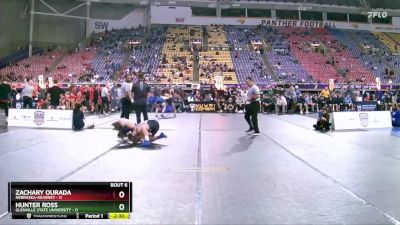 125 lbs Round 1 (16 Team) - Hunter Ross, Glenville State University vs Zachary Ourada, Nebraska-Kearney