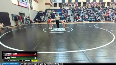 145 lbs Quarterfinal - Connor Goff, Colville vs Blake Pratt, Newport