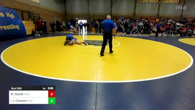 178 lbs Consi Of 16 #2 - Matthew Gazda, Chandler (AZ) vs Jake Closson, Pleasant Grove (UT)