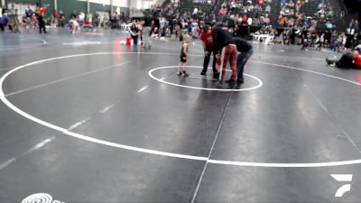 43 lbs Cons. Semi - Blaine Buckles, HWA vs Hunter Meyer, Elkhorn Valley Wrestling Club