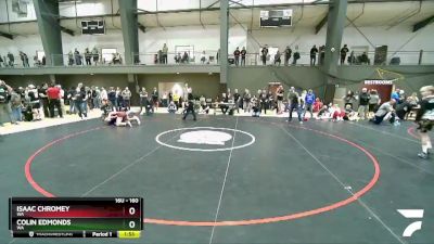 160 lbs Champ. Round 2 - Isaac Chromey, WA vs Colin Edmonds, WA