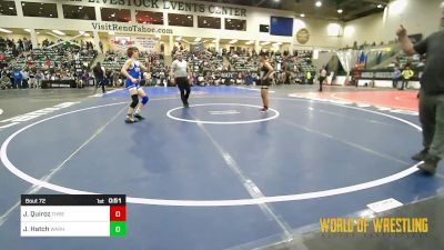 115 lbs Consi Of 64 #2 - Jesse Quiroz, Threshold vs Jack Hatch, Warhead Wrestling Club