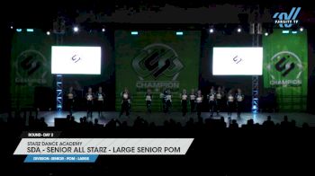 Starz Dance Academy - SDA - Senior All Starz - Large Senior Pom [2024 Senior - Pom - Large Day 2] 2024 ASC Clash of the Titans Schaumburg & CSG Dance Grand Nationals