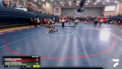 132 lbs Cons. Round 3 - Camden Ramirez, El Paso Coronado vs Aiden Rodriguez, Conroe Woodlands College Park