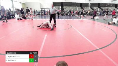 89 lbs Rr Rnd 1 - Jaxon Sgrulletta, Refinery Wrestling Youth vs Cade Collins, Triumph Trained