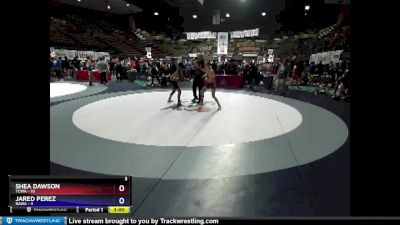 126 lbs Round 2 (16 Team) - Shea Dawson, TCWA vs Jared Perez, BAWA