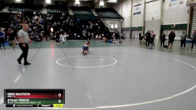 102 lbs Round 1 (8 Team) - Gino Bautista, GRIT vs Ethan Friscic, Black Fox Wrestling Team 2