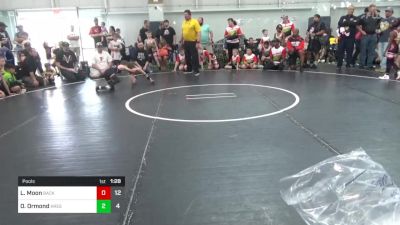 55 lbs Pools - Louden Moon, Backyard Brawlers vs Oscar Ormond, Ares W.C. (MI)