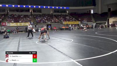 141 lbs Consi Of 32 #2 - Carmelo Castillo, UNLV vs Luke Reed, Washington State