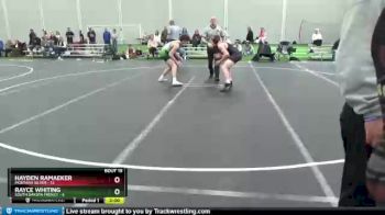 132 lbs Cross Bracket (8 Team) - Rayce Whiting, South Dakota Frenzy vs Hayden Ramaeker, Montana Silver