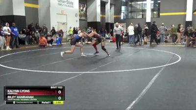 130 lbs Semifinal - Riley Hanrahan, Team Nazar Training Center vs Kalynn Lyons, Nebraska