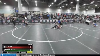 82 lbs Cons. Semi - Jett Kline, OK vs Gabriel Ryzyi, MI