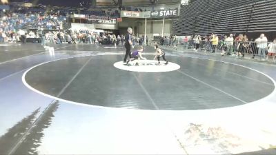 59 lbs Quarterfinal - Andrew White, Bethel AllStars Wrestling Club vs Asher Harju, Anacortes Hawkeyes Wrestling Club