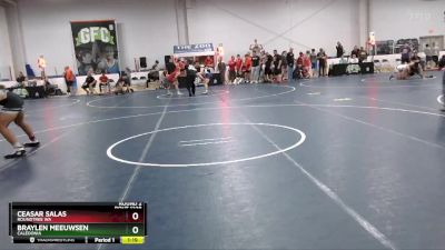 250 lbs Round 2 - Braylen Meeuwsen, Caledonia vs Ceasar Salas, Roundtree WA