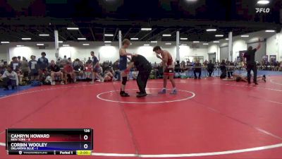 136 lbs Round 2 (8 Team) - Camryn Howard, New York vs Corbin Wooley, Oklahoma Blue