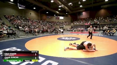 Champ. Round 1 - Chase Duncan, Union vs Cole Staker, North Sanpete