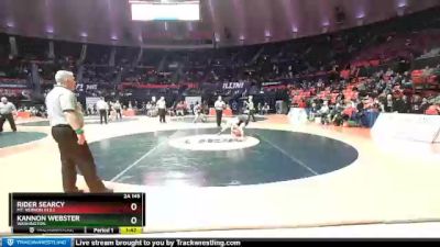 2A 145 lbs Quarterfinal - Kannon Webster, Washington vs Rider Searcy, Mt. Vernon (H.S.)