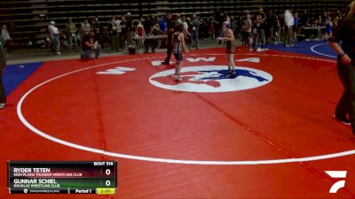 67 lbs 5th Place Match - Ryder Teten, High Plains Thunder Wrestling Club vs Gunnar Schiel, Douglas Wrestling Club